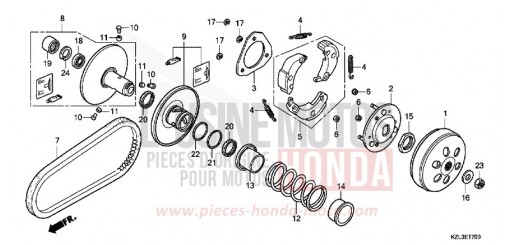 COTE MENE NSC110MPDC de 2012